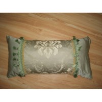Alnada dekorativni jastuci, stilski rezedo zeleni